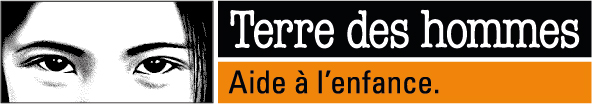 The logo of the terre des hommes foundation.